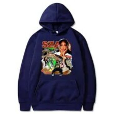 SZA Merch Blue Good Days Graphics Hoodie